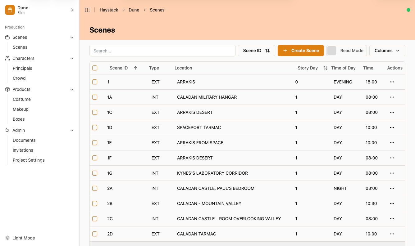Haystack app preview